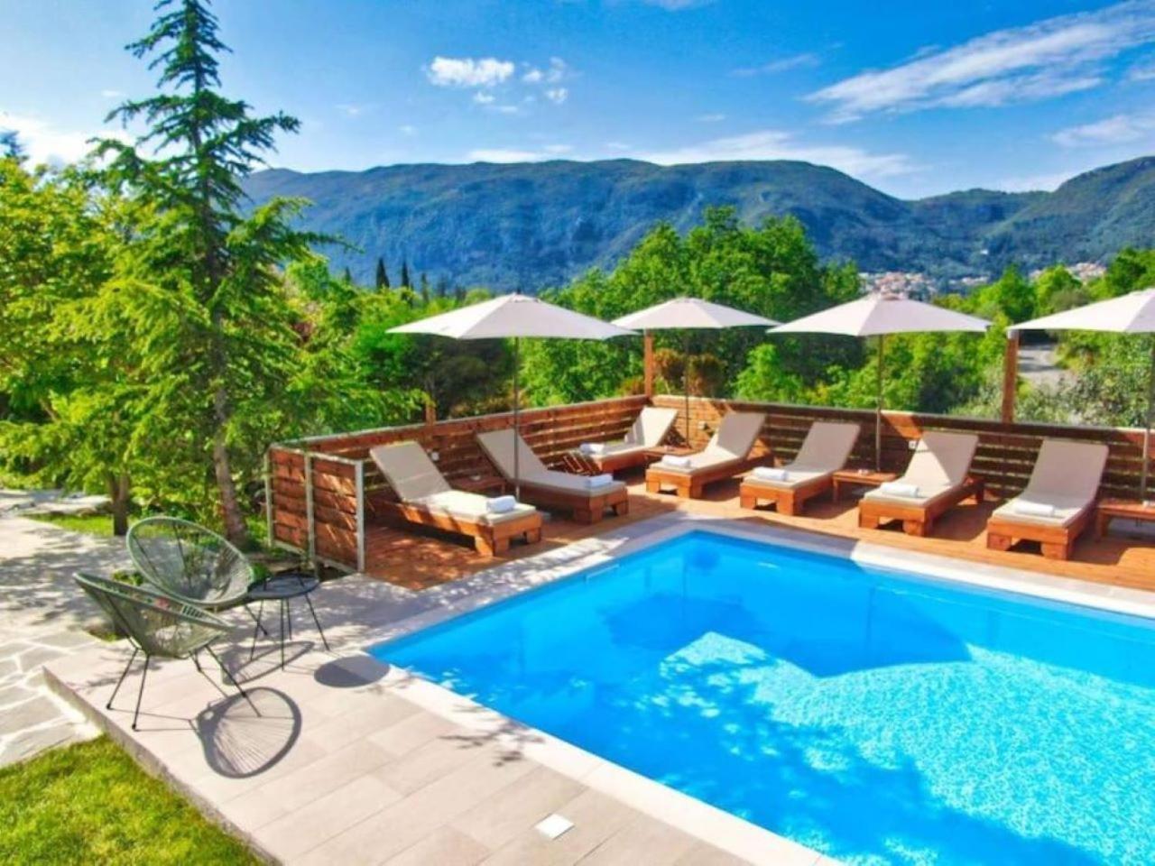 Villa Petra House Áno Korakiána Esterno foto