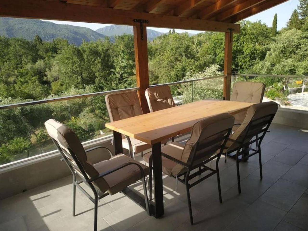 Villa Petra House Áno Korakiána Esterno foto