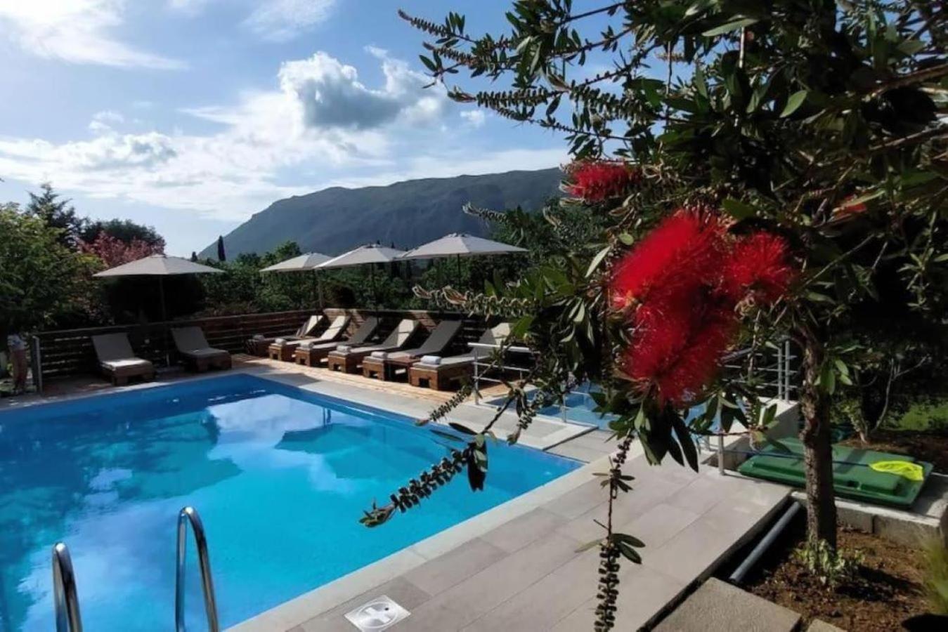 Villa Petra House Áno Korakiána Esterno foto