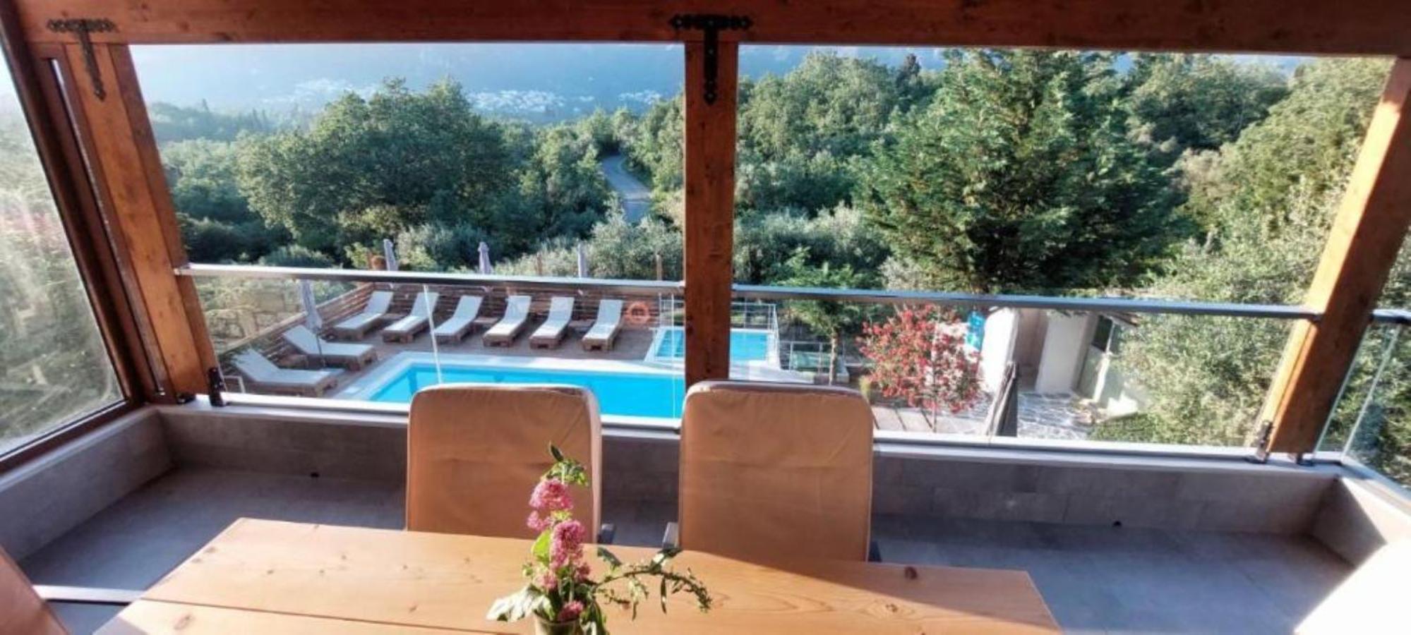 Villa Petra House Áno Korakiána Esterno foto