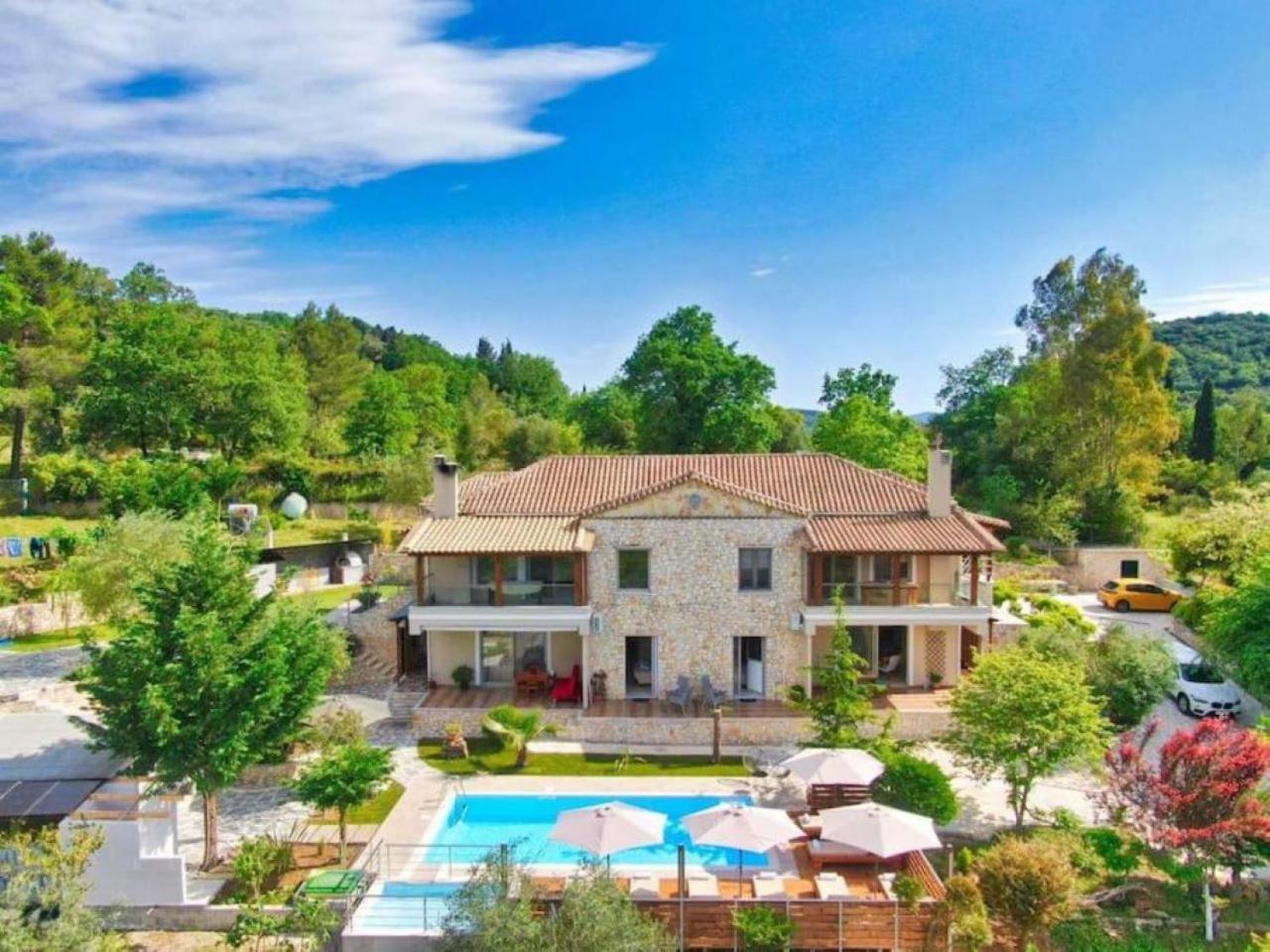 Villa Petra House Áno Korakiána Esterno foto