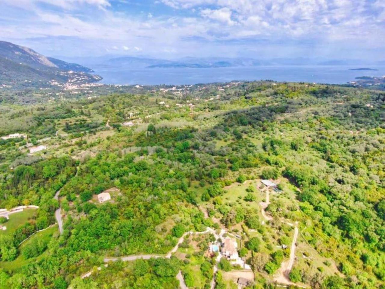 Villa Petra House Áno Korakiána Esterno foto